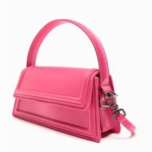 Zara Pink Structural Purse